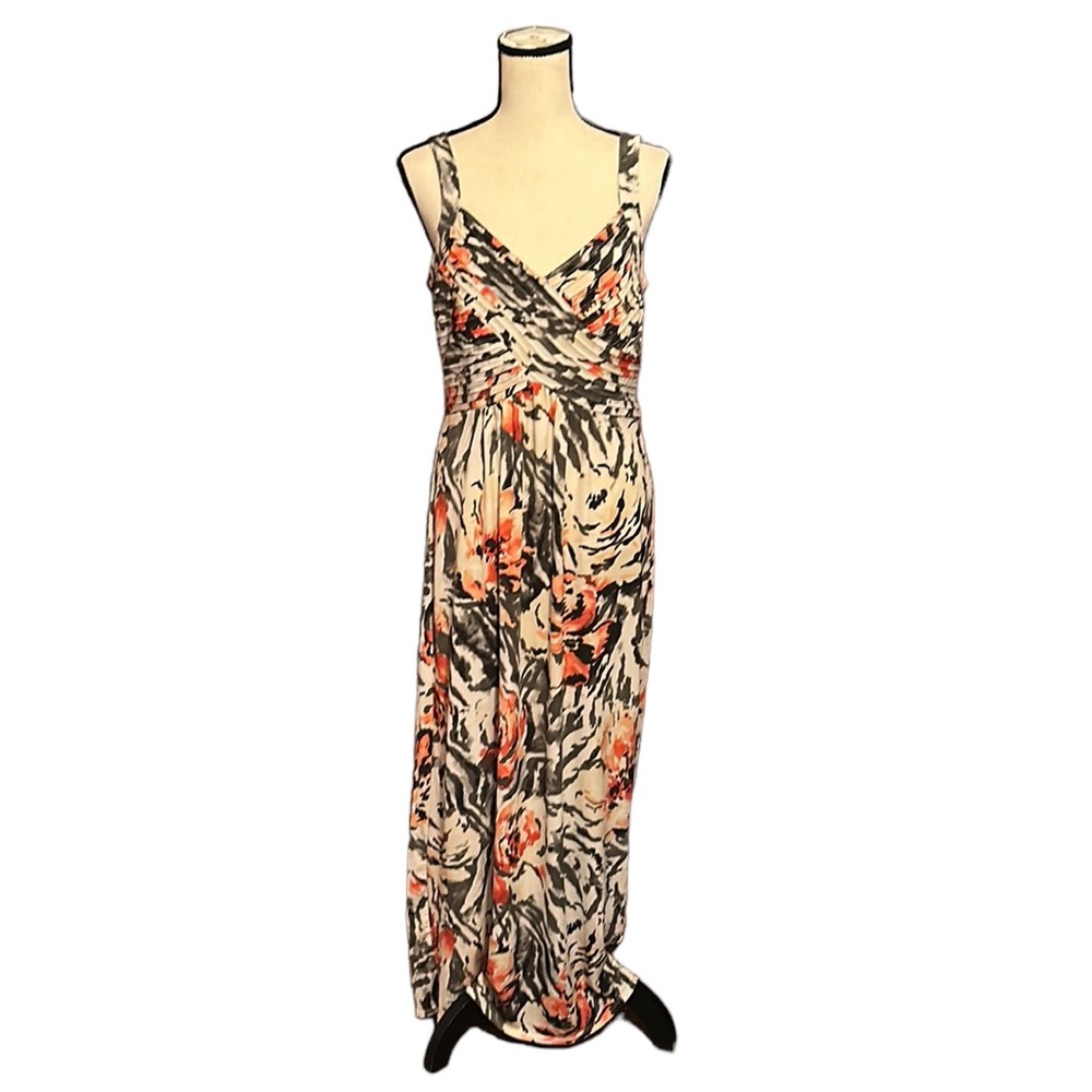 💜💜 Long Floral Dress by RB CollectionNew York Size M
